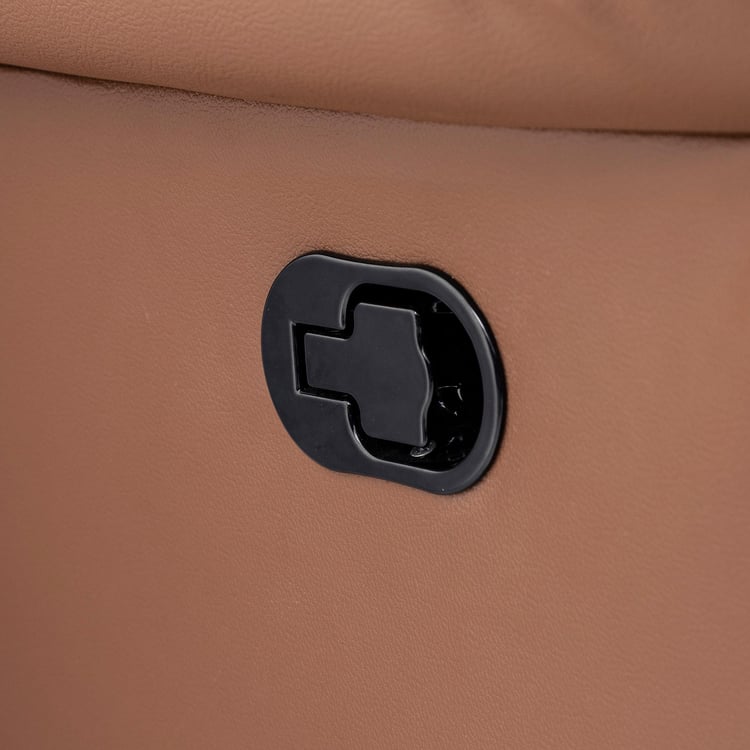 Helios Hadsten One-Seater American Comfort Recliner - Powered by Stanley - Brown