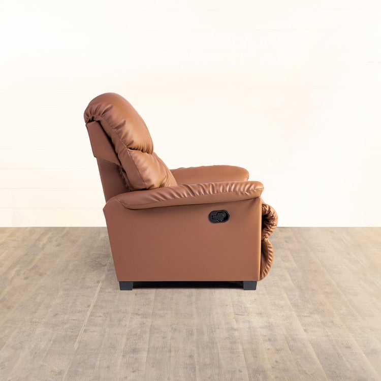 Helios Hadsten One-Seater American Comfort Recliner - Powered by Stanley - Brown