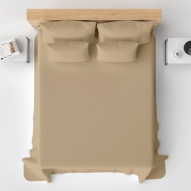HIMEYA Moontide Solid 2-Pc. Single Bedsheet Set - 1.52 x 2.29 m