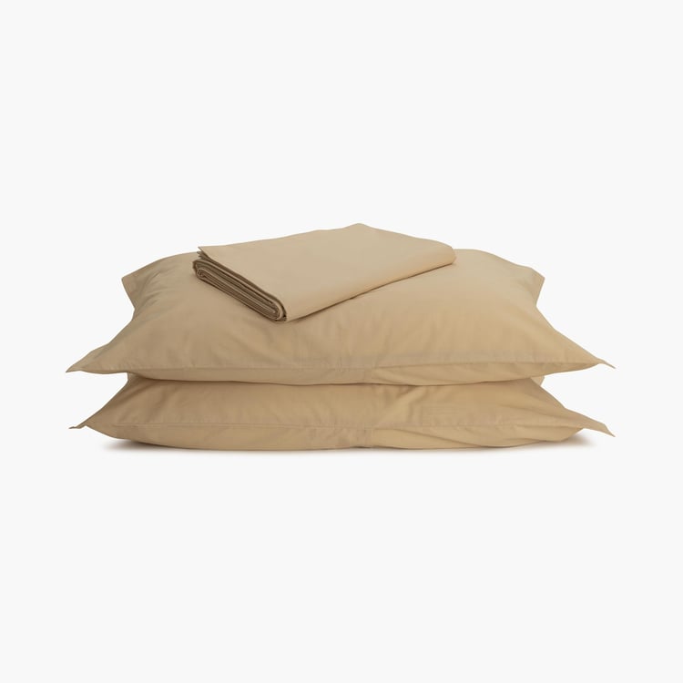 HIMEYA Moontide Solid 2-Pc. Single Bedsheet Set - 1.52 x 2.29 m
