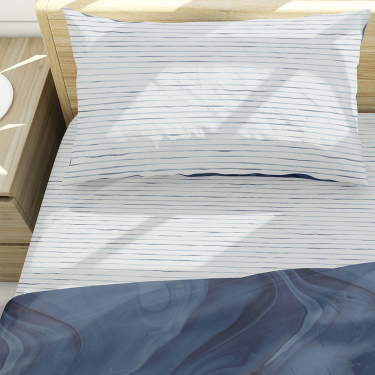 HIMEYA Moontide Printed Pillow Cover - 40 x 65 cm