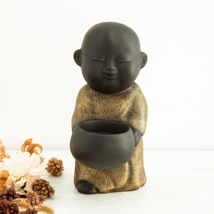 Corsica Harmony Polyresin Monk Figurine