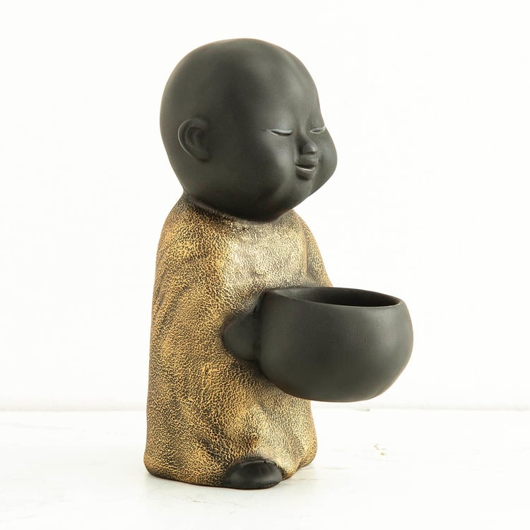 Corsica Harmony Polyresin Monk Figurine
