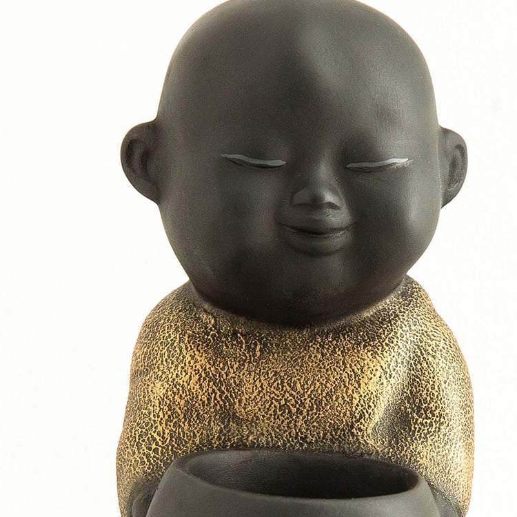 Corsica Harmony Polyresin Monk Figurine