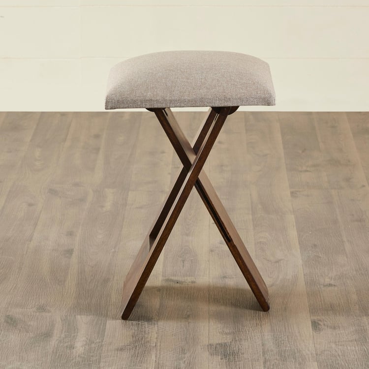 Delta Mango Wood Foldable Stool - Brown