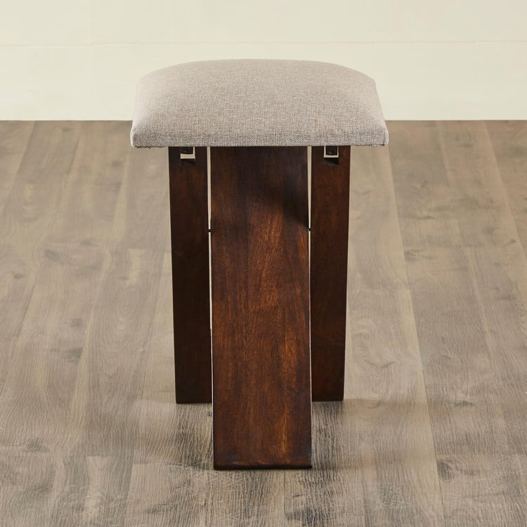 Delta Mango Wood Foldable Stool - Brown