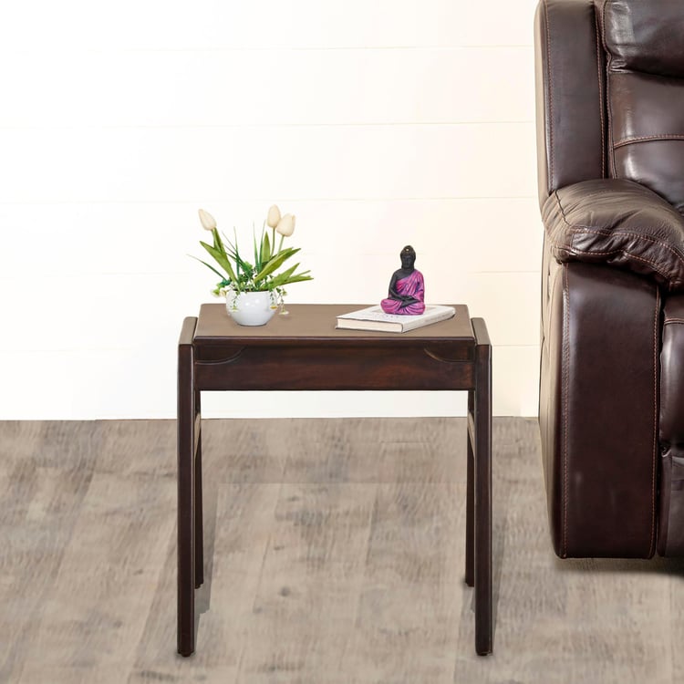 Delta Nest of 2 Tables - Brown