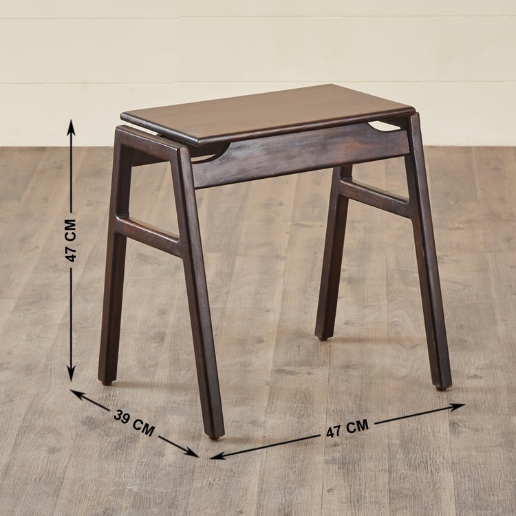 Delta Nest of 2 Tables - Brown