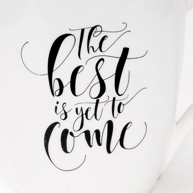 Corsica Oxford Printed Milk/Coffee Mug Bone China - 340ml