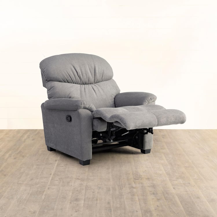 Helios Hadsten One-Seater American Comfort Recliner - Powered by Stanley - Grey