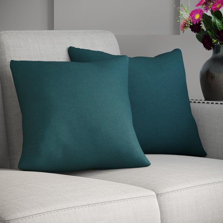 D'DECOR Classic Ikat Cushion Cover - Set of 2 - 40 x 40 cm