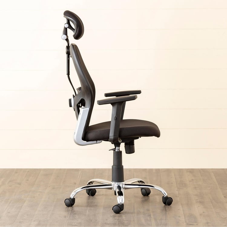 Buy Granby Mesh High Back Office Chair Black from Home Centre at just