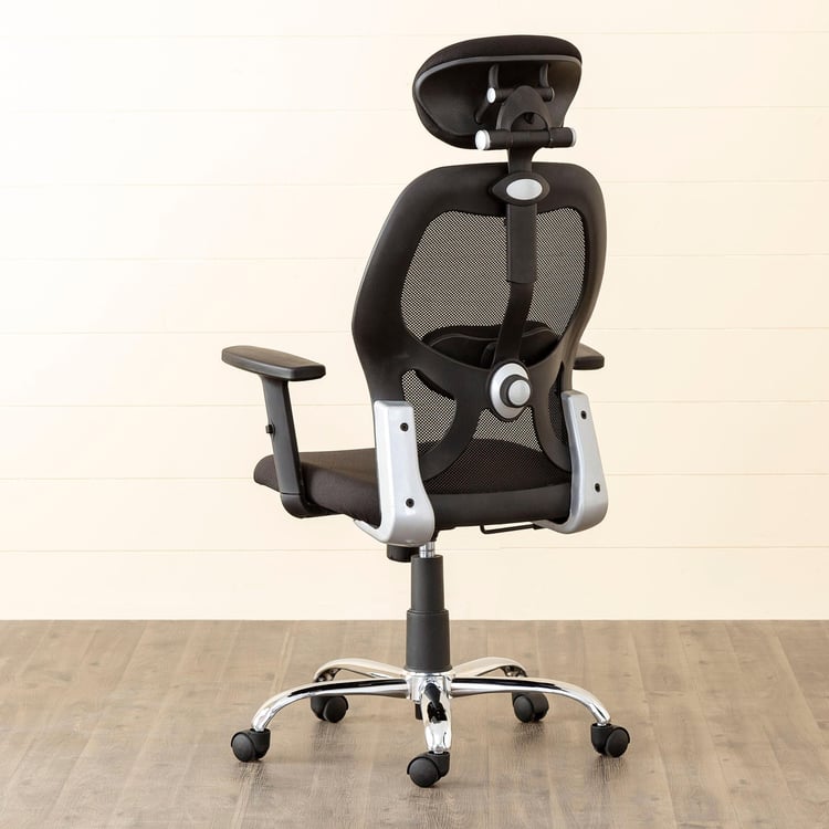 Buy Granby Mesh High Back Office Chair Black from Home Centre at just