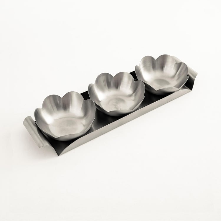 Corsica Solid 4-Piece Serving Set