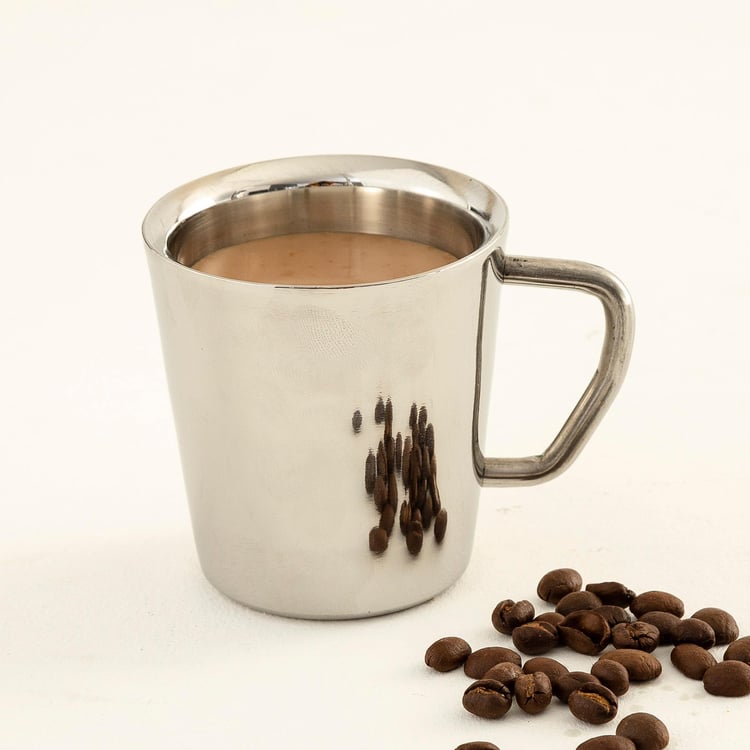 Corsica Stainless Steel Coffee Mug - 180ml