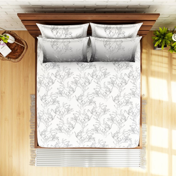 SPACES Translucency 5-Pc. King Size Bedsheet Set - 2.74 x 2.74 m