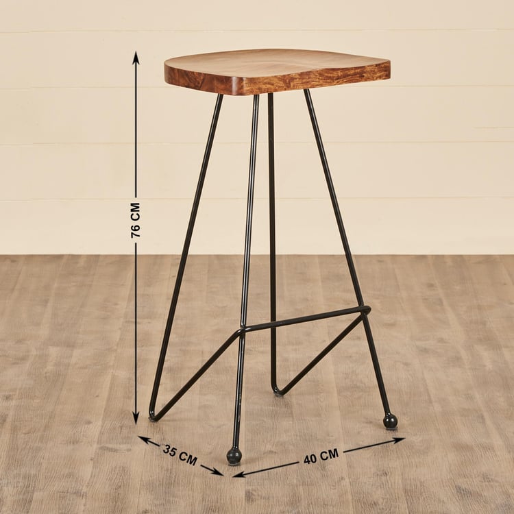 Raga Bar Stool - Brown