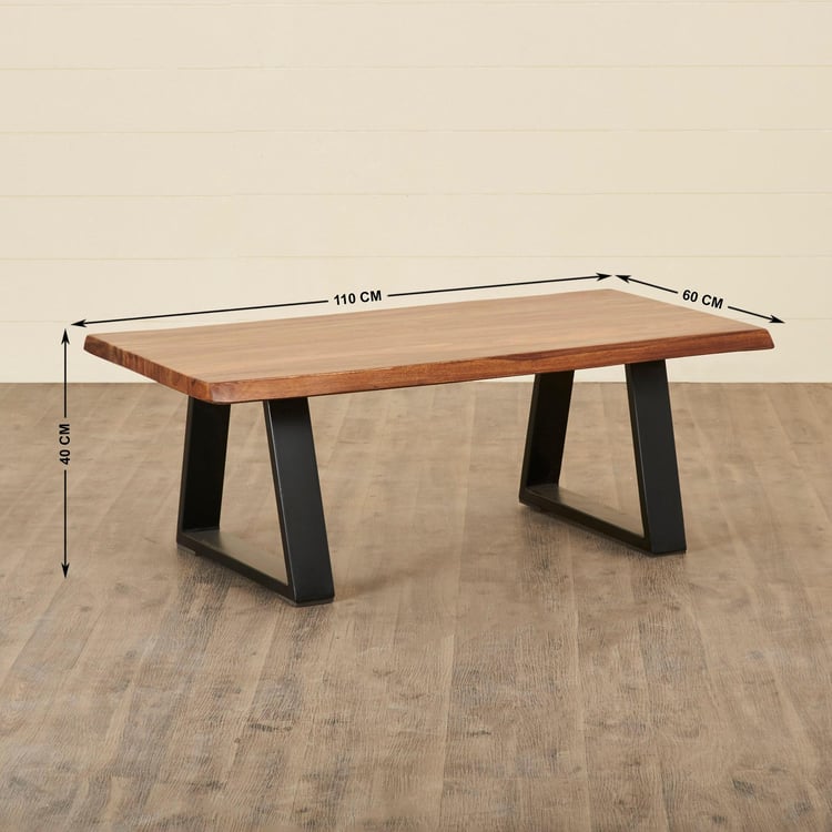 Raga Sheesham Wood Coffee Table - Brown
