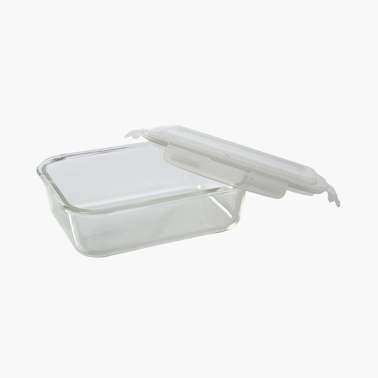 BOROSIL Klip-n-Store Rectangular Storage Container - 1.52 L