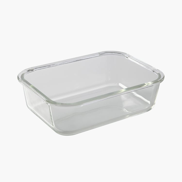 BOROSIL Klip-n-Store Rectangular Storage Container - 1.52 L