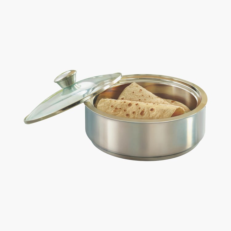 BOROSIL ROTI Server with Lid - 2.5L