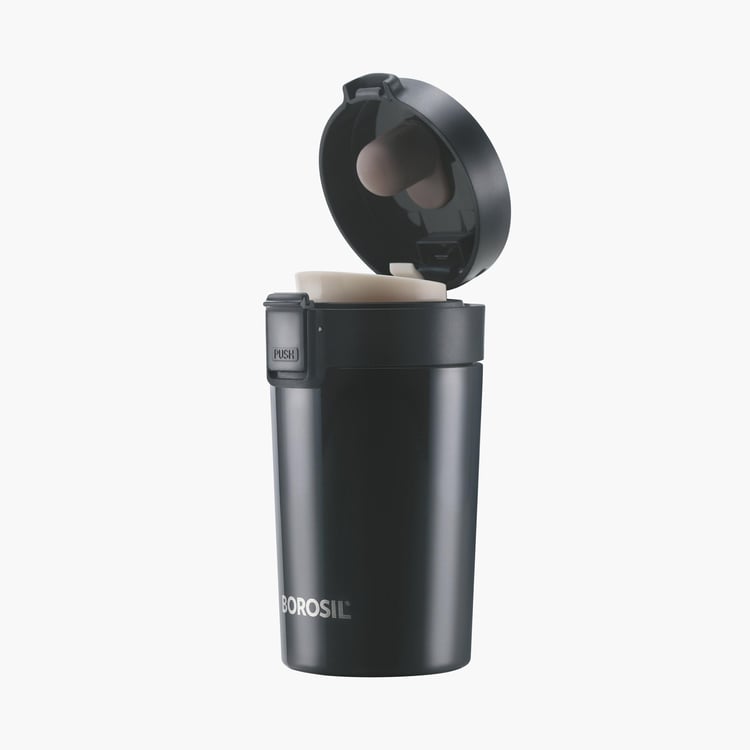 BOROSIL Vaccum Insulated Hydra Stainless Steel Travel Mug