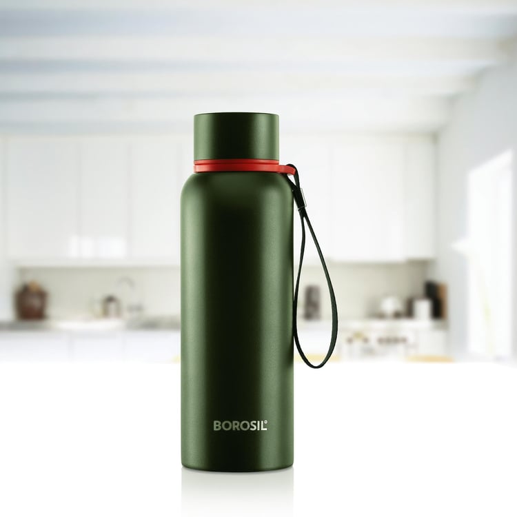 BOROSIL Stainless Steel Hydra Trek Bottle Flask - 500 ml