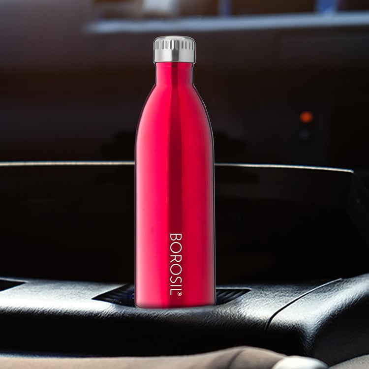 BOROSIL Stainless Steel Trans Bolt Flask Water Bottle - 750 ml