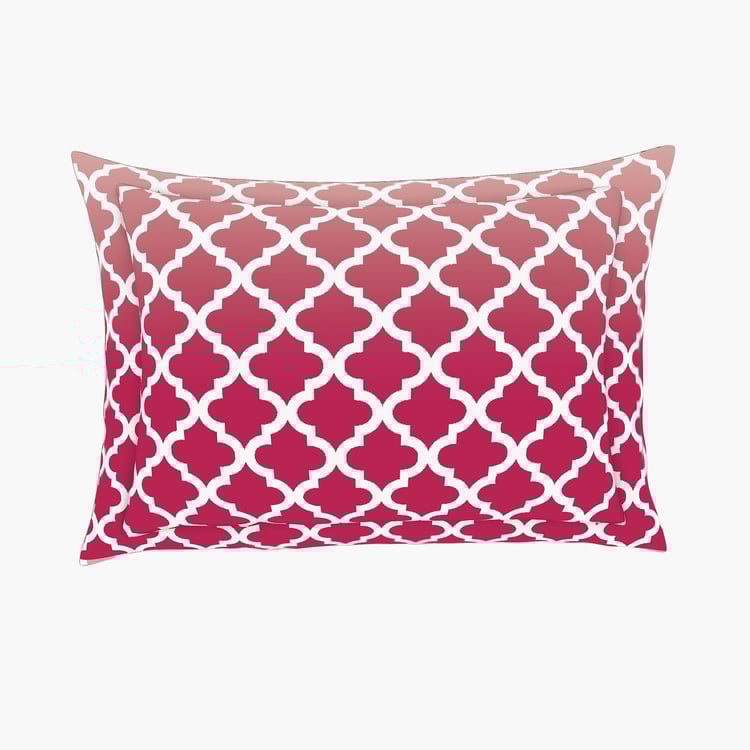 SPACES Atrium Printed 3-Piece Queen Bedsheet Set - 1.52 m x 1.98 m