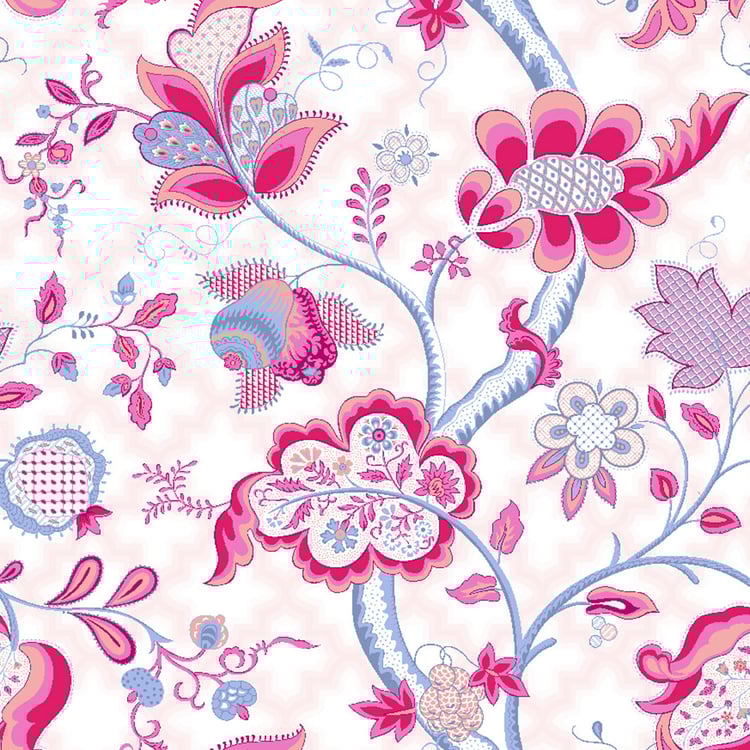 SPACES Atrium Printed 3-Piece Queen Bedsheet Set - 1.52 m x 1.98 m