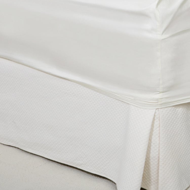 SPACES Atrium Printed 3-Piece Queen Bedsheet Set - 1.52 m x 1.98 m