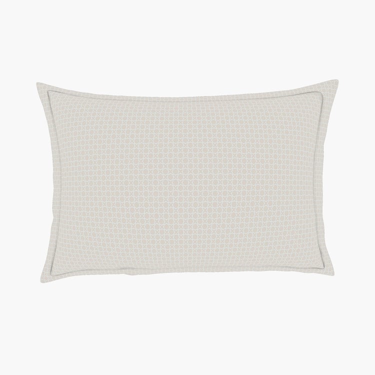 SPACES Atrium Printed 3-Pc. King Size Fitted Bedsheet Set - 1.83 x 1.98 m