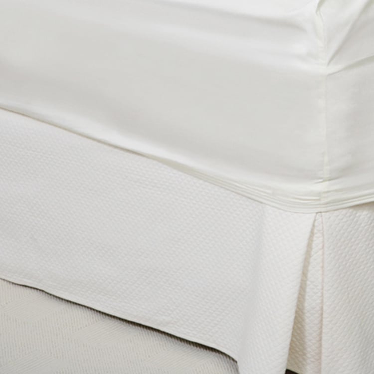 SPACES Atrium Printed 3-Pc. King Size Fitted Bedsheet Set - 1.83 x 1.98 m