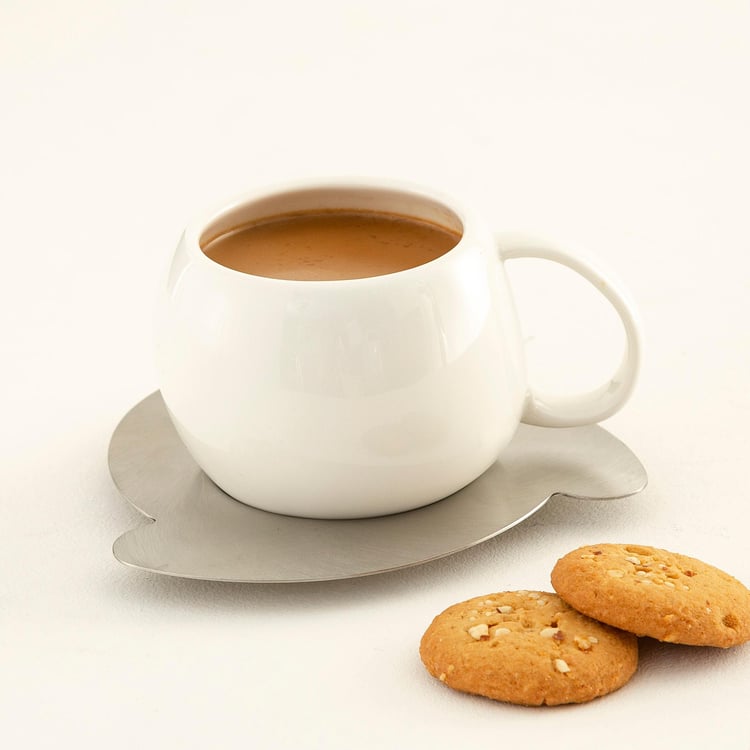 Corsica Ceramic Cup and Saucer Set - 200ml