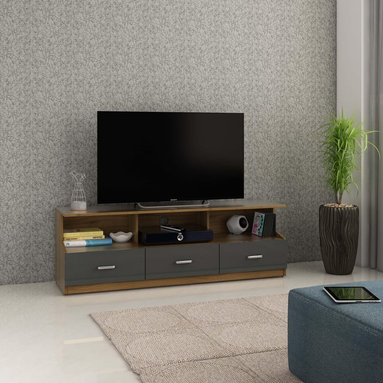 Quadro TV Unit - Brown