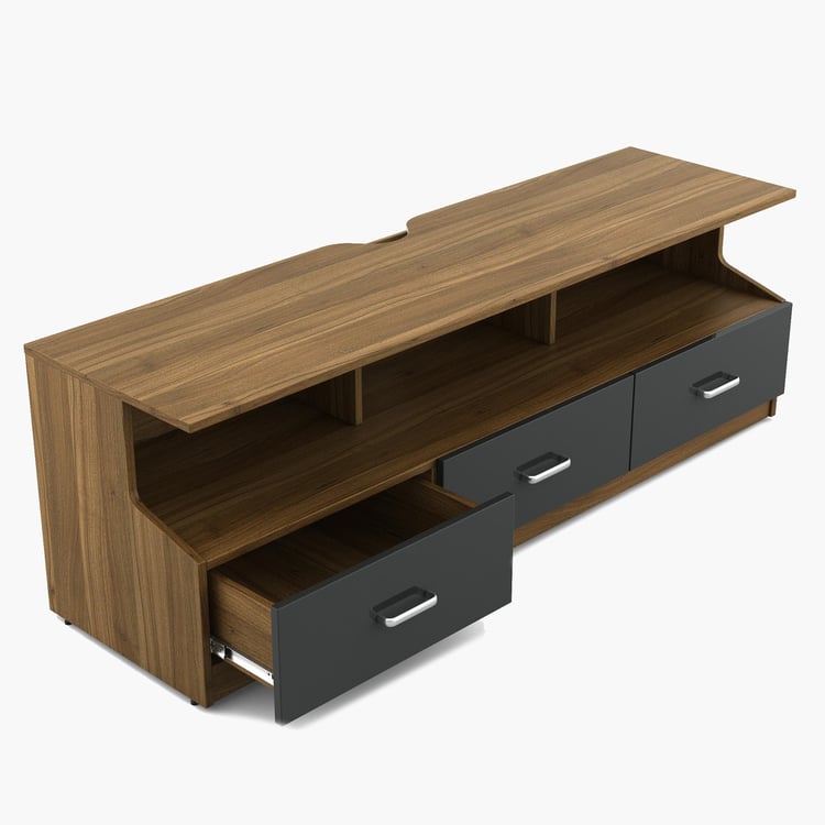 Quadro TV Unit - Brown