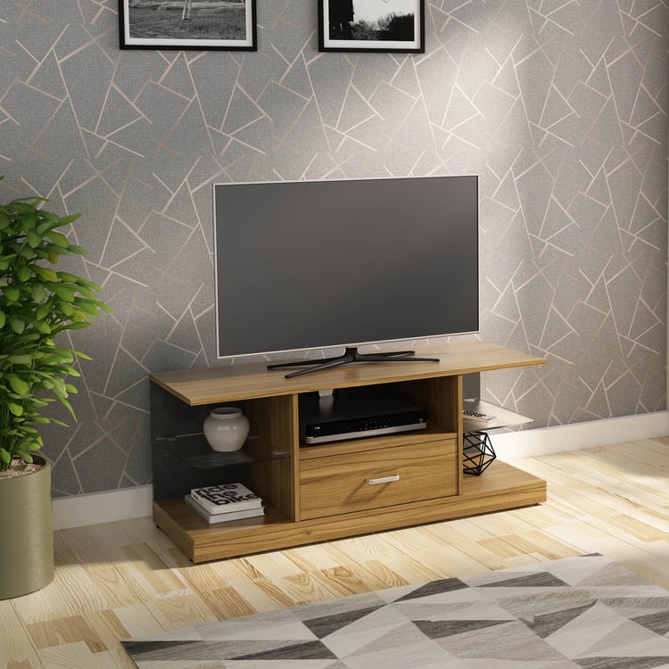 Quadro TV Unit - Brown