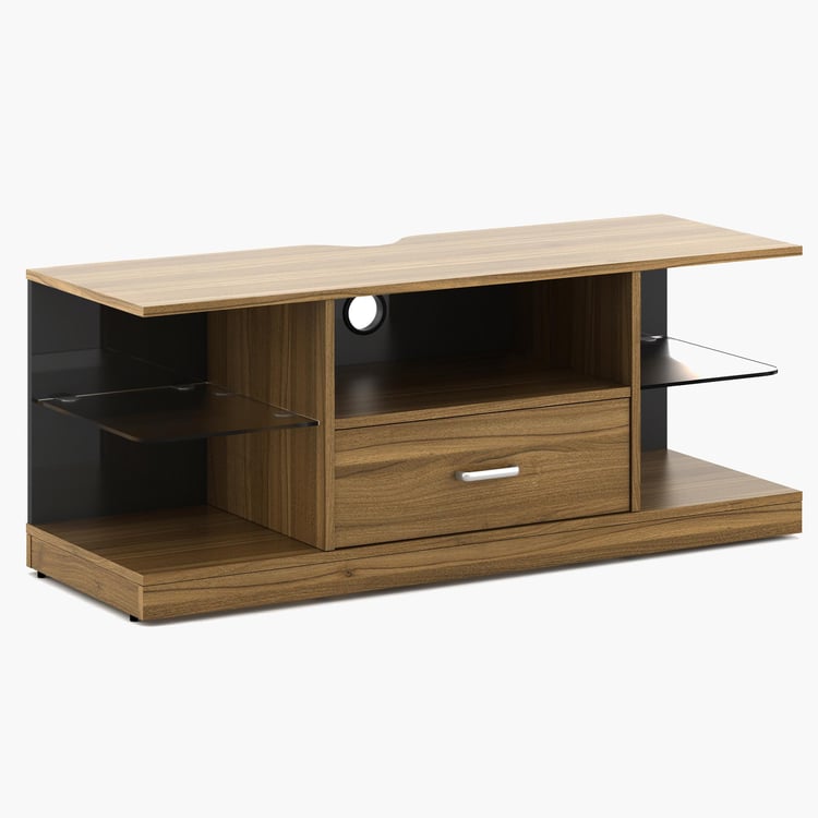 Quadro TV Unit - Brown