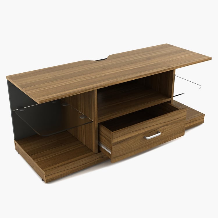 Quadro TV Unit - Brown