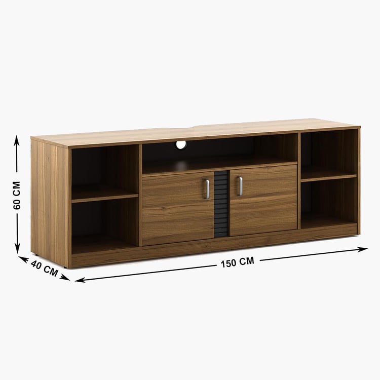 Quadro TV Unit - Brown