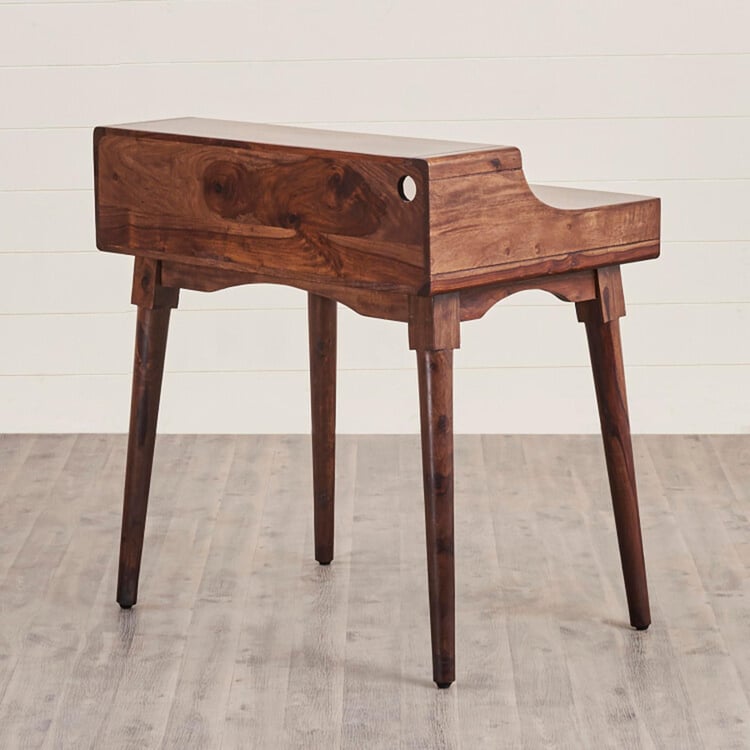 Sattva Sheesham Wood Study Desk - Brown
