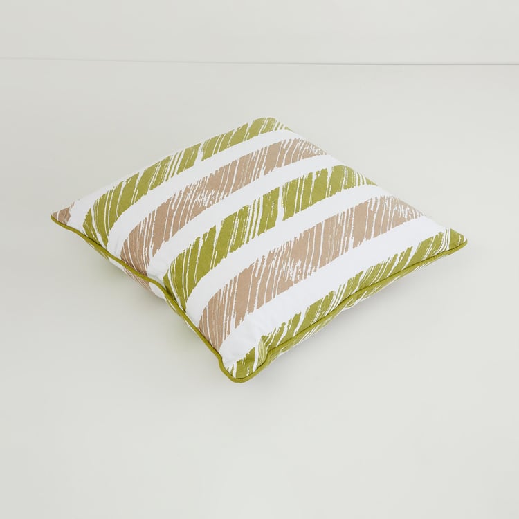 Arcadia Lattice Printed Filled Cushion - Set of 2 - 45 x 45 cm