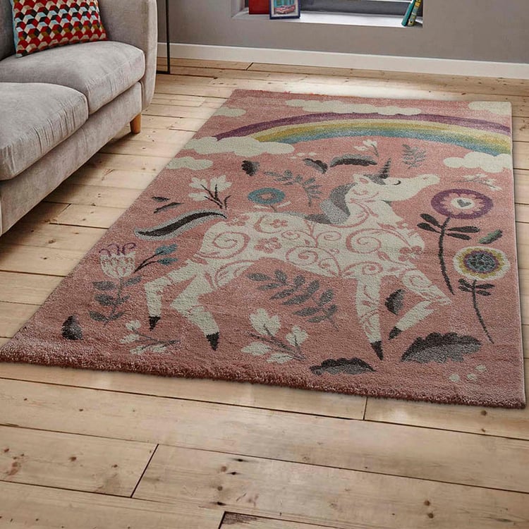 OBSESSIONS Diamond Kids Collection Printed Carpet - 1.20 x 1.70 m