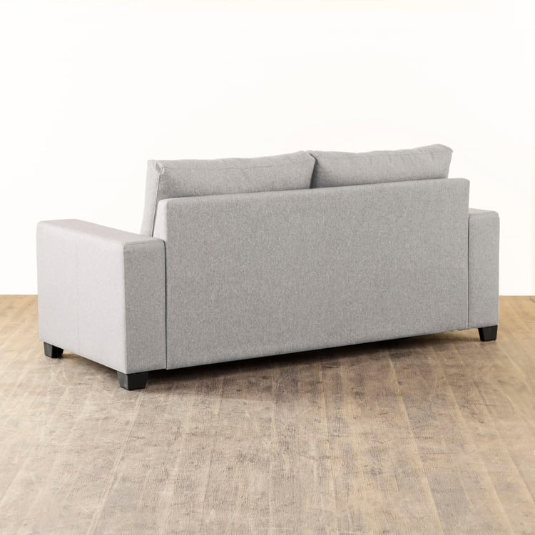 Helios Mendoza Fabric 3-Seater Sofa - Off-White