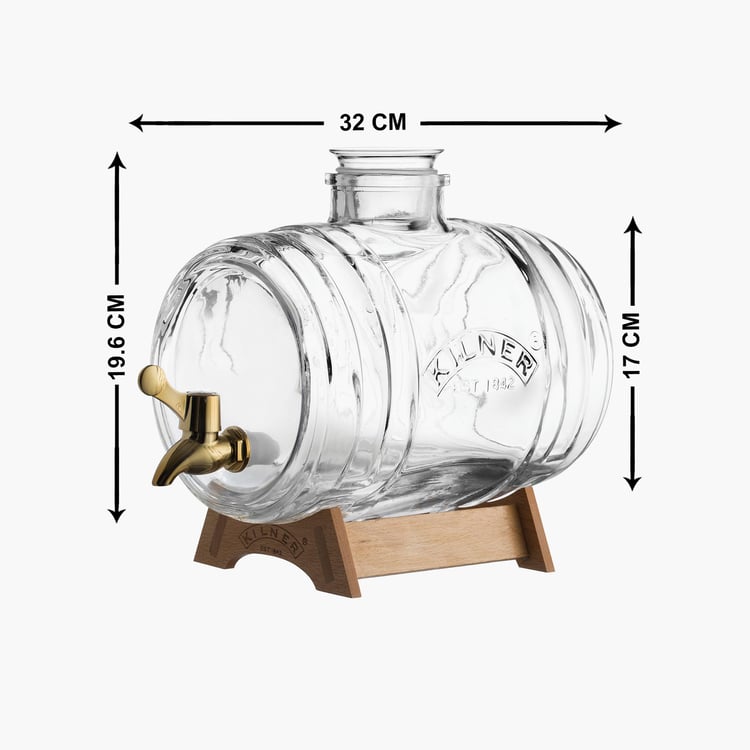 KILNER Barrel Drinks Dispenser