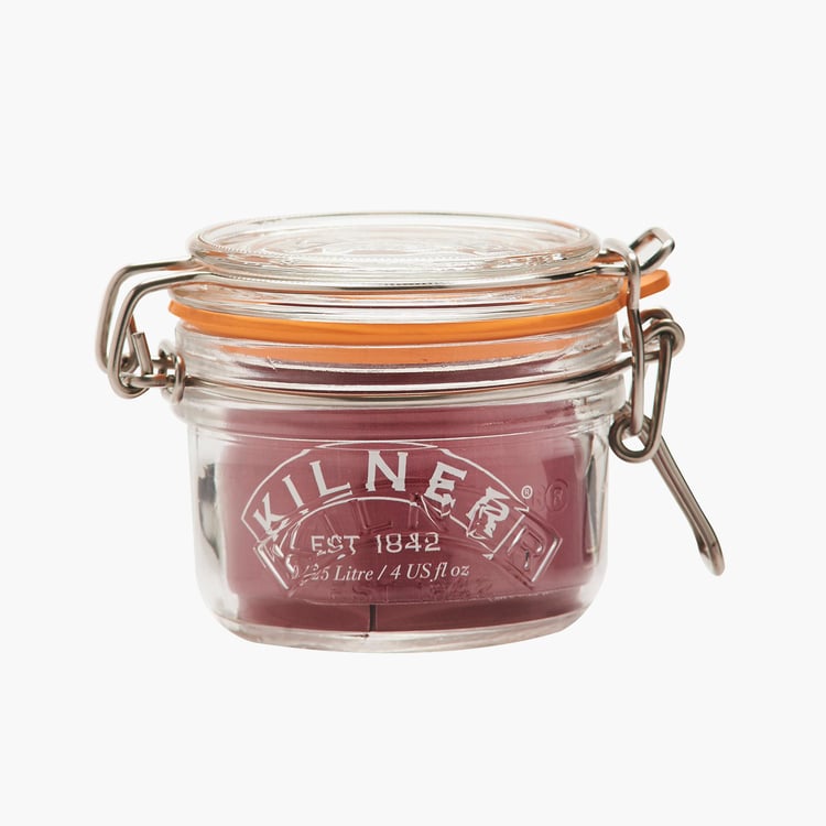 KILNER Clip Closure Round Jar - 125 ml