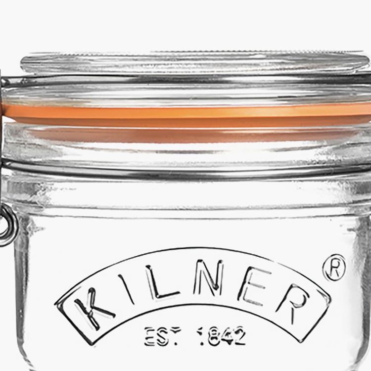 KILNER Clip Closure Round Jar - 125 ml