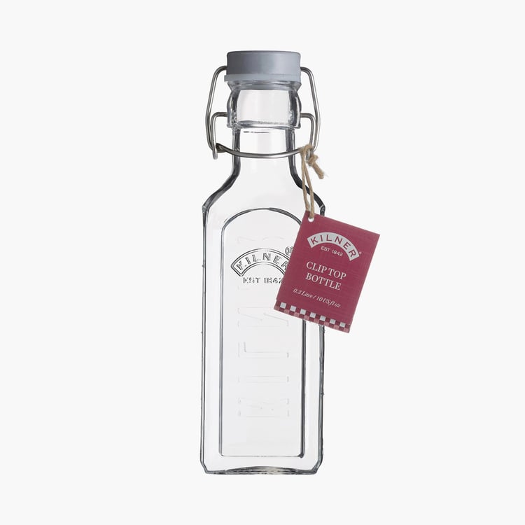 KILNER Square Clip Closure Bottle