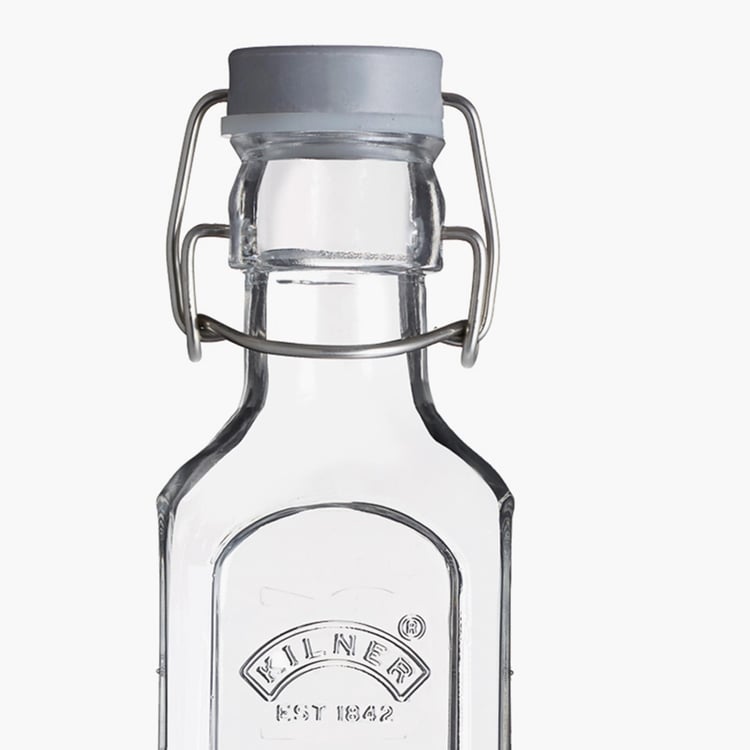 KILNER Square Clip Closure Bottle