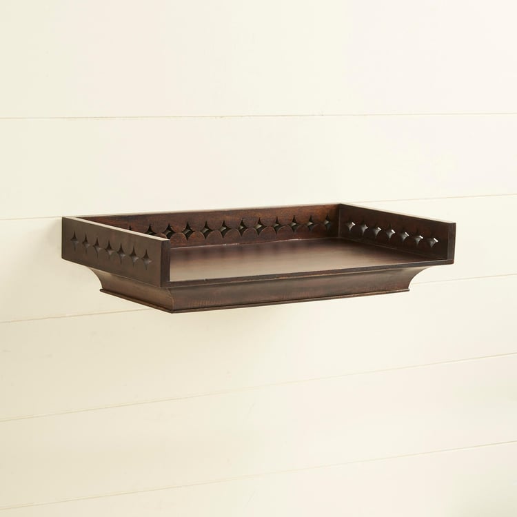 Divine Solid Wood Pooja Mandir